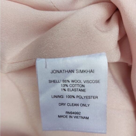 *NWT* JONATHAN SIMKHAI Seersucker Bustier Mini Dress - Picture 10 of 10